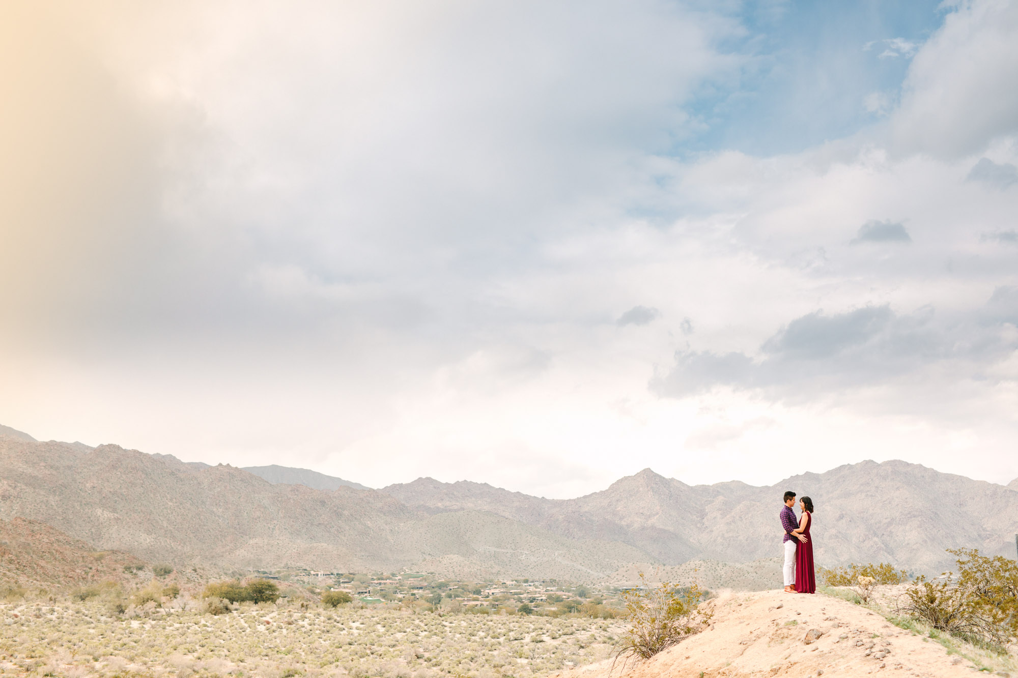 San Jacinto Mountains engagement session by Mary Costa Photography