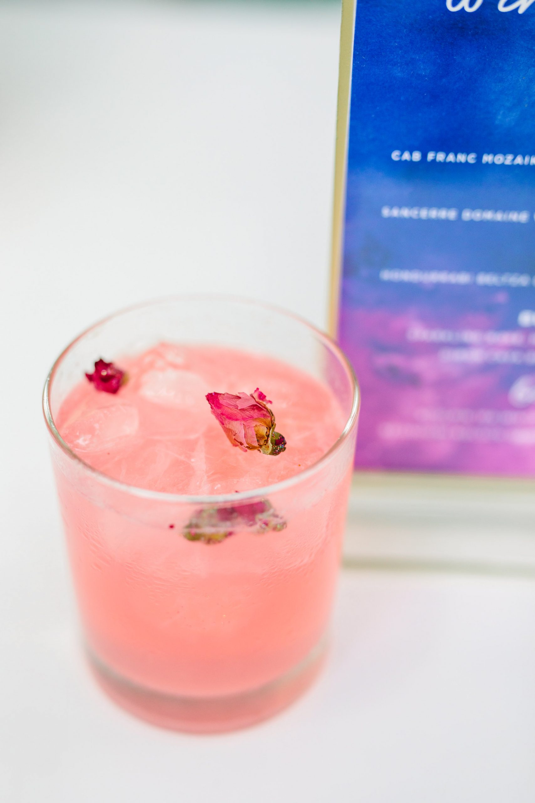 Glitter cocktail by Mary Costa Photography