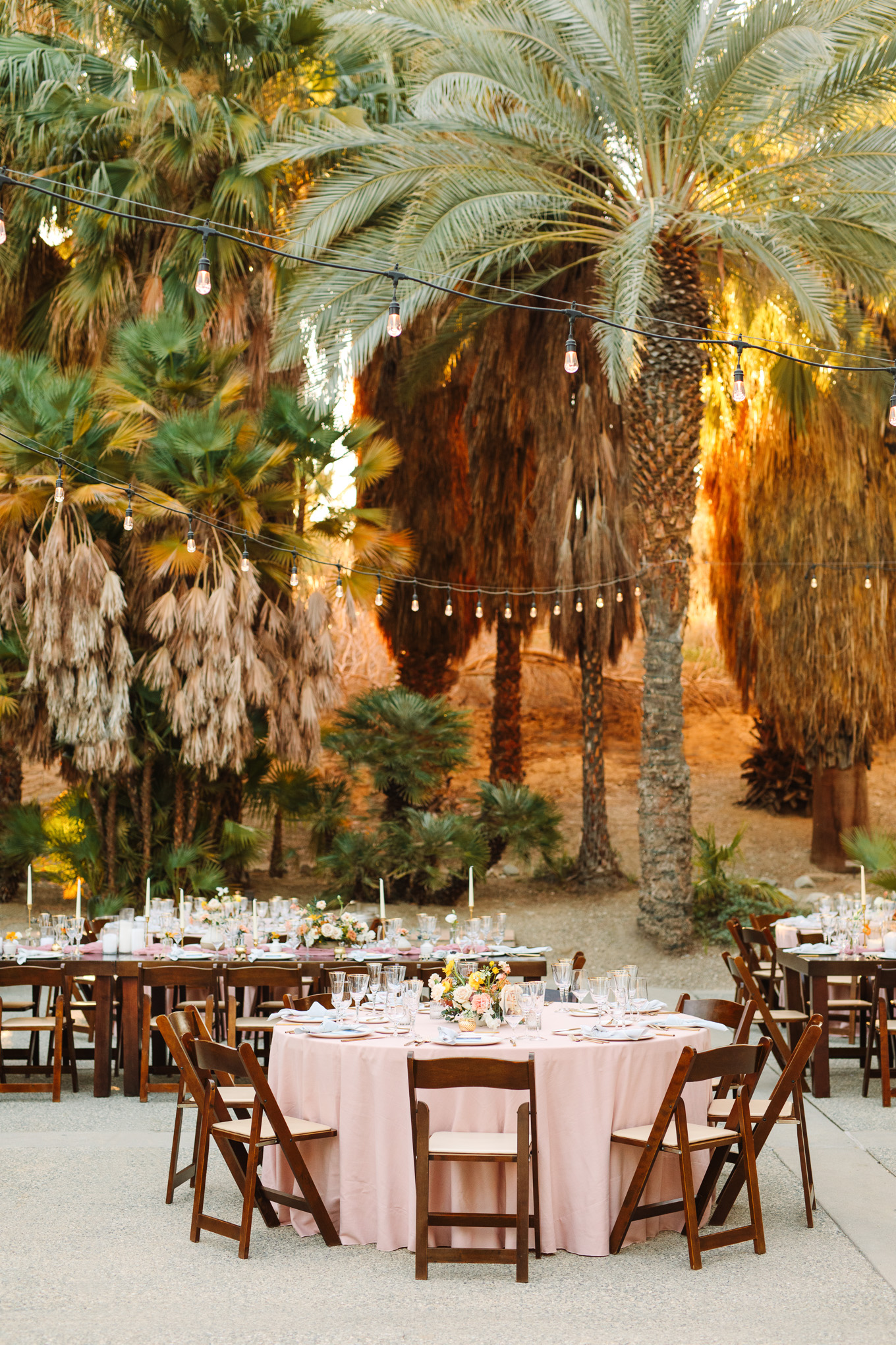 Wedding reception at Living Desert Zoo | Best Southern California Garden Wedding Venues | Colorful and elevated wedding photography for fun-loving couples | #gardenvenue #weddingvenue #socalweddingvenue #bouquetideas #uniquebouquet   Source: Mary Costa Photography | Los Angeles