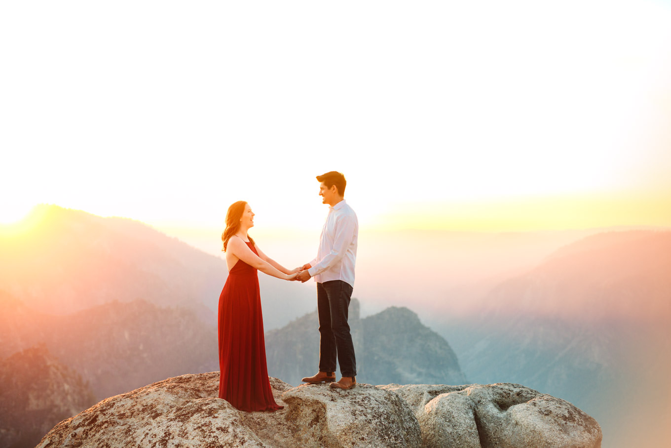 Yosemite National Park Taft Point engagement session Los Angeles Chinatown engagement session | Engagement, elopement, and wedding photography roundup of Mary Costa’s favorite images from 2020 | Colorful and elevated photography for fun-loving couples in Southern California | #2020wedding #elopement #weddingphoto #weddingphotography #microwedding   Source: Mary Costa Photography | Los Angeles