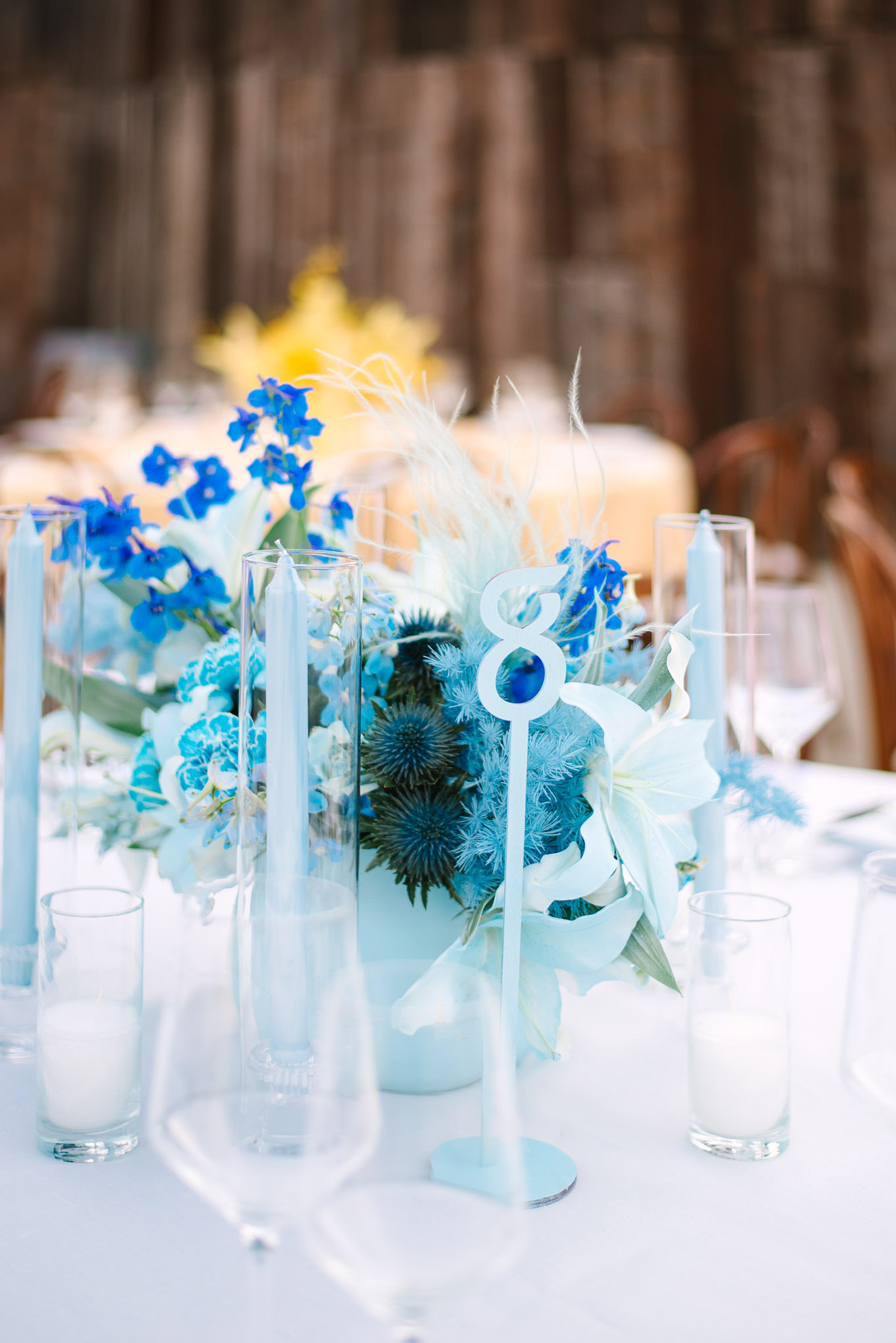 Monochromatic pastel wedding tables | Colorful and quirky wedding at Higuera Ranch in San Luis Obispo | #sanluisobispowedding #californiawedding #higueraranch #madonnainn   
Source: Mary Costa Photography | Los Angeles