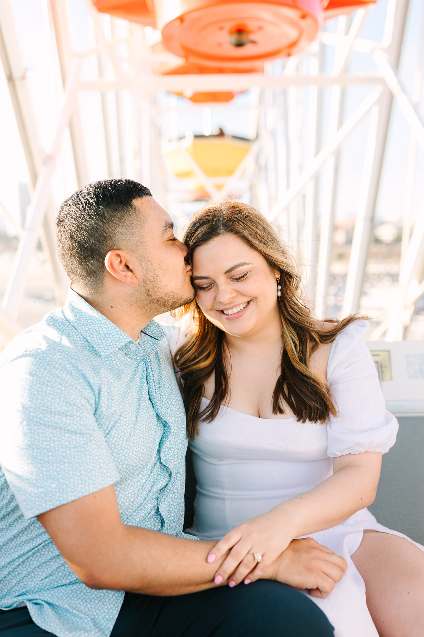 Santa Monica Pier engagement session | Wedding and elopement photography roundup | Los Angeles and Palm Springs  photographer | #losangeleswedding #palmspringswedding #elopementphotographer

Source: Mary Costa Photography | Los Angeles