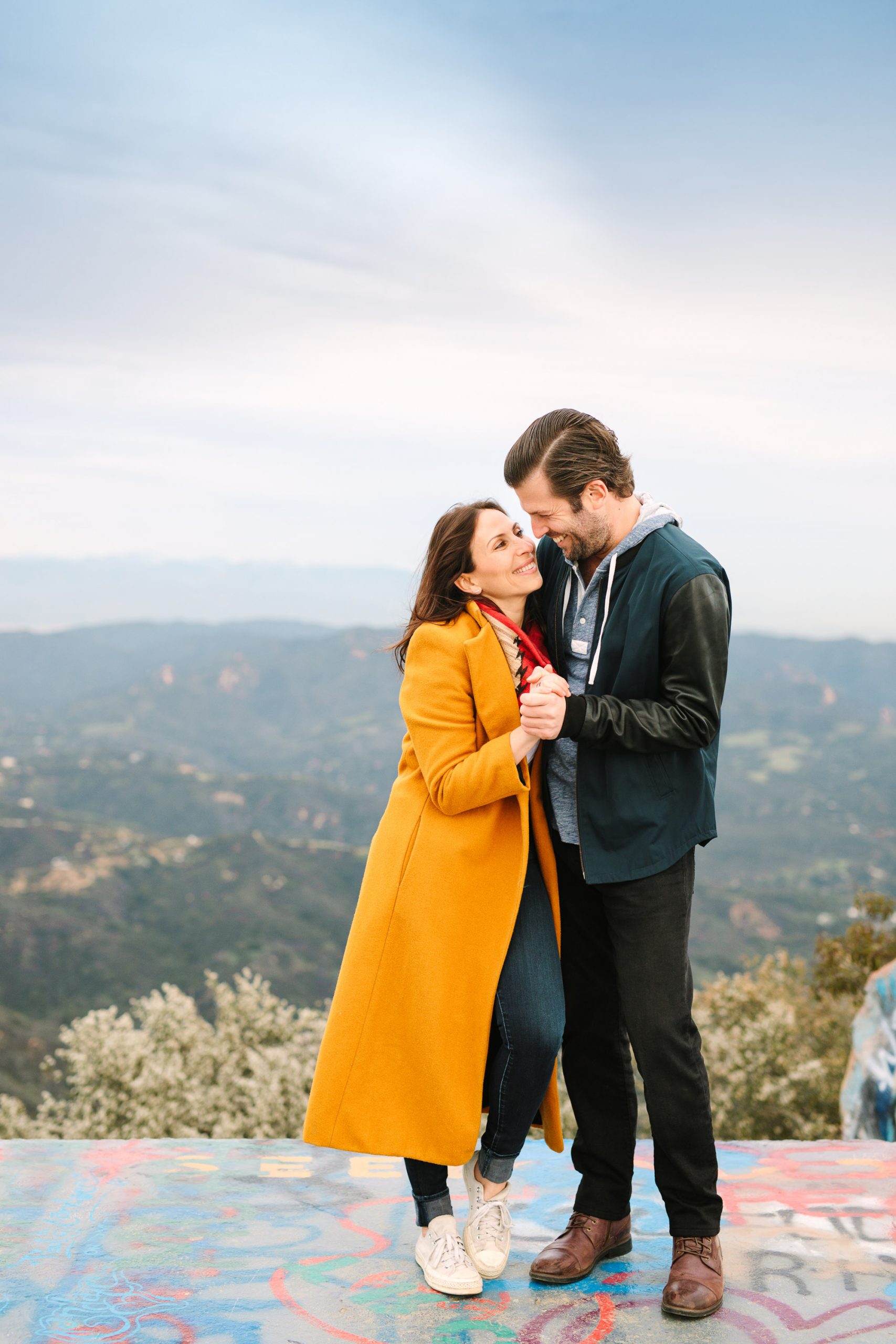 Autumn engagement session in Topanga, CA by Mary Costa Photography